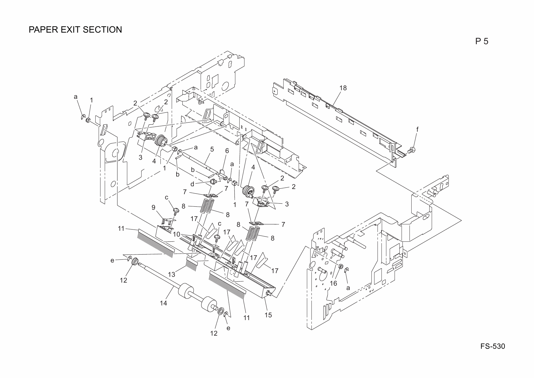 Konica-Minolta Options FS-530 A0HNW22 Parts Manual-2